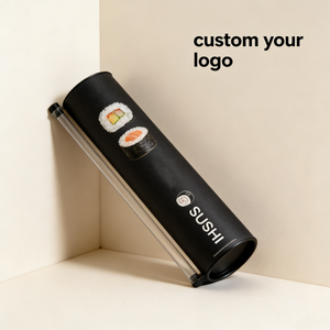 Tubo de Papel Reciclable con Logotipo Personalizado para Envasado de Sushi en Restaurantes Japoneses - Product Image 1