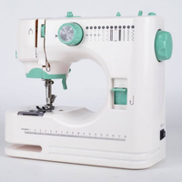 Machine à coudre électrique portable mini 520, 12 points intégrés, multifonctionnelle, pour débutants