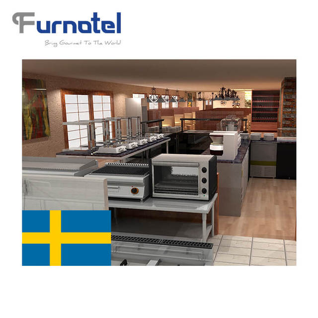 Sweden Robot Restaurant Kitchen Project