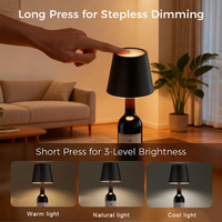 Lampe de bouteille de vin sans fil Portable télécommande rvb pour noël Halloween décor couleur/taille personnalisée pour la Promotion de la marque