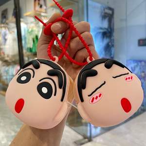 Porte-monnaie en silicone motif ours de dessin animé, style célébrité internet, mignon, mini, petit portefeuille, <span class=keywords><strong>sac</strong></span> à monnaie, <span class=keywords><strong>sac</strong></span> pour écouteurs, petit cadeau, vente en gros - Product Image 3