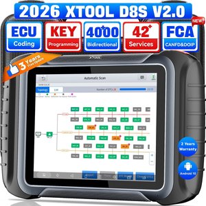 XTOOL D8S Auto-Schlüsselprogrammiergerät OBD2-Diagnosescanner mit Schlüsselprogrammierung - Product Image 1