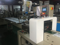 HUAYUAN prix d'usine Machine d'emballage manuelle horizontale automatique à grande vitesse en forme d'oreiller pour biscuits, pain, biscuits, paquet d'emballage