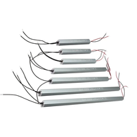 Alimentation LED ultra-mince longue en aluminium étanche DC24V 36W à tension constante, driver LED simple AC170-250V pour bande lumineuse LED