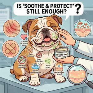 منظف طبيعي للتجاعيد وإزالة الروائح، بلسم للتجاعيد للكلاب، تركيبة خاصة بزيت بذور القنب وزيت شجرة الشاي، يهدئ الاحمرار - Product Image 2