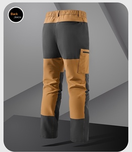 <span class=keywords><strong>Pantaloni</strong></span> Sportivi da Uomo Americani per l'Autunno, Elasticizzati, Casual, <span class=keywords><strong>Idrorepellenti</strong></span>, Traspiranti, Antivento, in Poliestere, Lunghi per Escursionismo - Product Image 6