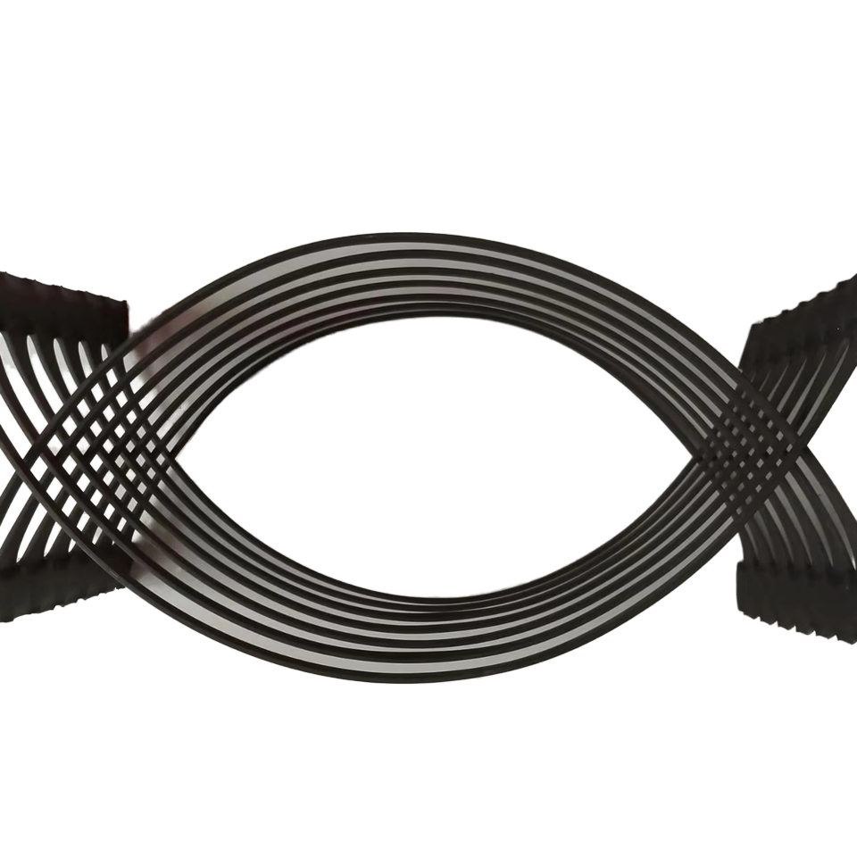 NETE Uniaxial Plastic Geogrid for Retaining Wall