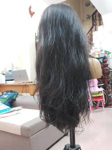 Factory Price VC Hair Vietnamese Virgin Hair Closure Lace <b>Top</b> Jewish Wig Ash <b>Brown</b> with Highlight for <b>Woman</b> - Product Image 4