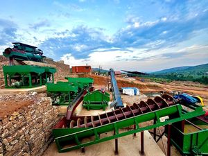 Complete set tin-, tantaal- en niobiumertsverwerkingsmachine - Turnkey-installatie voor het wassen van alluviale zand- en rotserts - Product Image 3