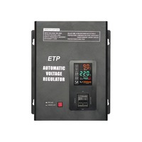 Stabilisateur de tension intelligent monophasé AC T-mux 5000W SVC en cuivre TMD-5000VA à commande par servomoteur, vente chaude