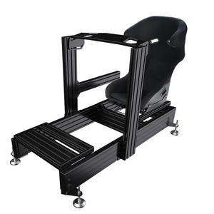 Cadre de course universel en aluminium pour cockpit Configuration sans effort Réglage sans outil Compatible avec les roues grand public Sports Entertainment - Product Image 2