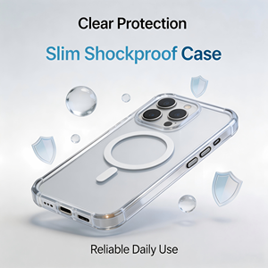Coque magnétique Ins Style en TPU et PC pour <span class=keywords><strong>iPhone</strong></span> 18 Air 17 Pro Max 16, avec cadre d'appareil photo bicolore et béquille, Vente directe usine - Product Image 5