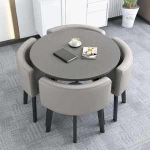 Dining <strong>Table</strong> Luxurious Set Dining Room <strong>Decoration</strong> Big White Ceramic <strong>Table</strong> Sliding Dining <strong>Table</strong> and Chair Set - Product Image 5
