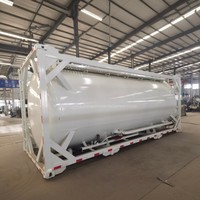 Conteneur-citerne ISO de 20 pieds pour poudre, 22 m³ – Citerne polyvalente pour le stockage du ciment