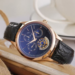 นาฬิกาข้อมือผู้ชายคุณภาพสูงอเนกประสงค์ ดีไซน์ใหม่ล่าสุด พร้อมปฏิทินถาวร วันที่ ข้างขึ้นข้างแรม และกระจกแซฟไฟร์ - Product Image 1