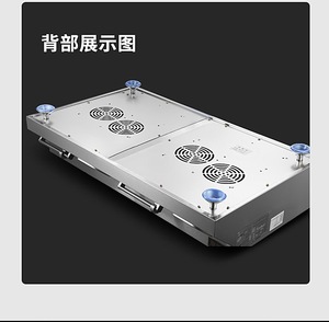 Table <span class=keywords><strong>de</strong></span> cuisson à <span class=keywords><strong>induction</strong></span> professionnelle double électrique 2 feux 3500W avec plaques vitrocéramiques - Product Image 1