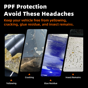 Mate PPF Durable Película de coche resistente a los arañazos PPF No amarillea Mate TPU Película de protección de pintura de coche - Product Image 4