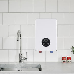 Calentador de ducha eléctrico con Control táctil de 220V y 5500W, calefacción de velocidad doméstica con carcasa de plástico de temperatura constante para baños - Product Image 4