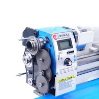 Mini Tour CNC WM210V 900W Horizontal à Vitesse Variable avec Moteur Brushless, Usage Domestique, Métal, Manuel, Résistant à l'Usure