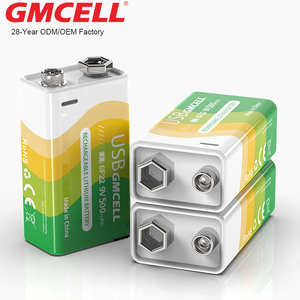 Gmcell 1.5V 1500mAh Rechargeable USB Charger 14500 lipo cell Li-ion AA Battery Multiple Protection Safe Cell Size - Product Image 3