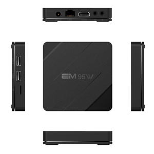 ขายส่งราคาถูกOEM 4พันแกนQuad Coreอบอุ่น5W MboxสตรีมMedia Playerทั่วโลกHEVCสมาร์ท<span class=keywords><strong>Android</strong></span> 7.1 OTTกล่องทีวี - Product Image 5