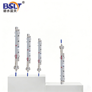 Магнитный погружной датчик уровня давления с клапаном, RS232, удаленная передача данных, нержавеющая сталь, диапазон измерения 30 м, боковое/верхнее крепление - Product Image 1