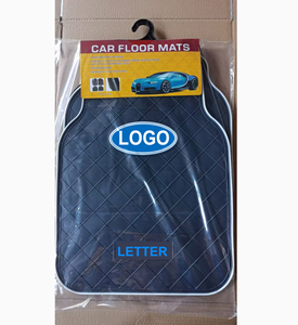 Tapis de voiture universels en PVC de 5 pièces pour la protection du sol par tous les temps - Product Image 1