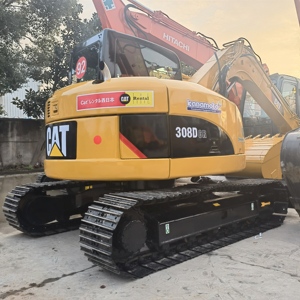 Excavatrice d'occasion CAT 308D de 8 tonnes, 90 % neuve, dernier modèle, excavatrice originale Cat 308D CR mini-pelleuse avec EPA CE - Product Image 3