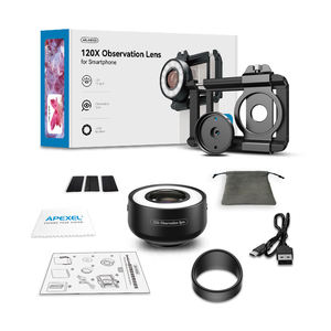 Nuevo Microscopio de joyería con lente de teléfono Lauched <span class=keywords><strong>120X</strong></span> con luz - Product Image 4