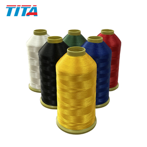 Filo da Cucito 100% Poliestere Tkt 50 500D/2 FDY, Filo da Cucito ad Alta Tenacità Tinto, Filo da Cucito in Poliestere per Acquirenti - Product Image 1