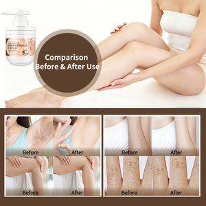 Crème dépilatoire à effet rapide pour femmes, crème dépilatoire avec formule sensible pour les zones intimes et du corps - Product Image 5
