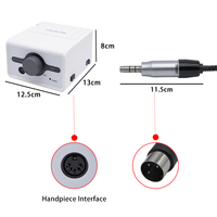 Micromoteur dentaire de laboratoire de type E 211+108E, origine coréenne, OEM 2032, puissant, basse vitesse, 35000 tr/min, portable, électrique, pour polissage de la cire et de la prothèse dentaire