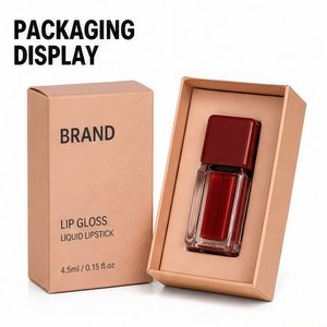 3ml <b>Small</b> Capacity Lip Gloss Tube with <b>Mirror</b> Shine Non stick Cup for Daily Makeup Unique Custom Private Label - Product Image 6