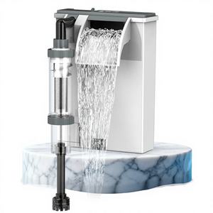 SunsSun XBK Filtre mural rectangulaire en plastique écologique ultra-silencieux avec sortie cascade et aération, filtration 3 étapes pour poissons - Product Image 2