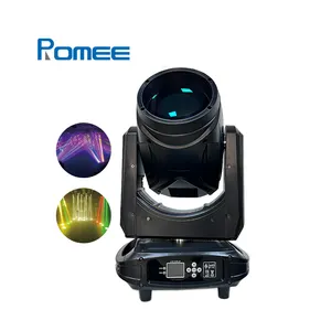 450W Disco RGBW Moving Head Strobe Pattern Effect Light With Rotating Gradient For Stage Dance Floor Lighting