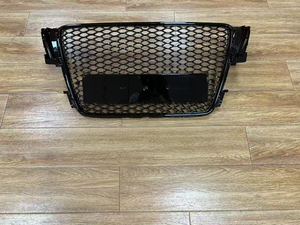 Grille de voiture en maille noire brillante pour 09-11 Audi A5 B8 S5 mise à niveau RS5 nouvelle condition livraison rapide en 3-7 jours depuis l'entrepôt américain Stock - Product Image 4