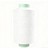 Vente directe usine – Fil polyester 150/48, fil élastique 100 % polyester DTY T800 150D/48F avec stretch semi-terne pour vêtements