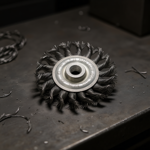 Cepillo Circular Ttake M14 de Alambre de Acero Retorcido para Pulir Metal - Product Image 3