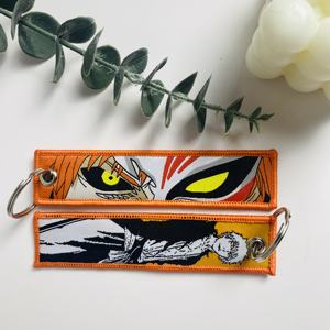 Porte-clés en tissu tissé brodé, rechargeable et étanche, avec pendentif, sur le thème des anime BLEACH et <span class=keywords><strong>Inuyasha</strong></span> - Product Image 4
