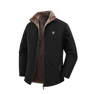 เสื้อแจ็กเก็ตบุกำมะหยี่ผ้าลูกฟูกแบบบางเสื้อแจ็กเก็ตบุกำมะหยี่ใส่สบายทันสมัยปรับแต่งโลโก้2025ใหม่ - Product Image 2