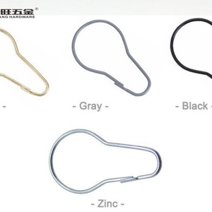 Anillos de Metal de Color EWANG para Cortinas de Ducha, Accesorios para Barras de Cortina - Product Image 4