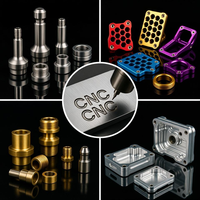 Servicio de Mecanizado CNC de 5 Ejes Personalizado, Procesamiento de Piezas de Aluminio para Prototipos, Personalización para Servicios de Fabricación de Metales Médicos