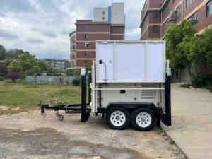 50kwh Mobile <b>Energy</b> <b>Storage</b> <b>System</b> Trailer All in One Battery Solar Panels - Product Image 5