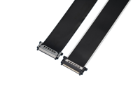 Câble plat FFC LVDS 1 mm 41/51 broches AWM 20706 105C 60V VW-1 pour télévision/ordinateur/moniteur 4K 8K – Approvisionnement direct usine