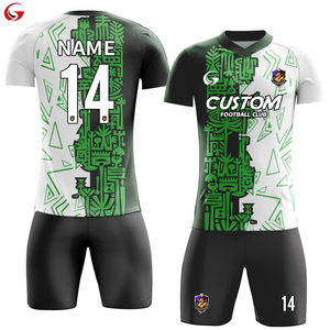 Maglia da Calcio Personalizzata con Sublimazione Completa, Logo Ricamato, Kit da Allenamento Calcistico, Taglie Fino a 6XL, Divisa da Calcio Giovanile Z259009 - Product Image 1