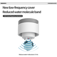 Bouteille d'eau hydrogénée 528Hz 639Hz 741Hz 7.83Hz 852Hz 2000ppb – Tasse d'eau riche en hydrogène pour l'hydratation quotidienne à la maison et au bureau