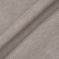 Tissu en maille côtelée extensible effet cachemire, en rayonne brossée, polyamide, nylon et élasthanne, idéal pour les cardigans et les pyjamas douillets d'automne