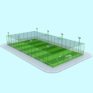 Terrain <span class=keywords><strong>de</strong></span> football miniature extérieur/intérieur - Product Image 2