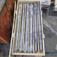 Arbre long usiné CNC de 1 à 10m, arbre de pompe 38CrMoAl Arbre long d'usinage CNC, pièce d'arbre de pompe 38CrNi3Mo Services d'usinage CNC