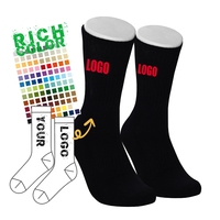 Emballage gratuit Échantillon gratuit OEM Logo personnalisé Chaussette de sport pour la gym Chaussettes de sport pour hommes et femmes Chaussettes de sport personnalisées